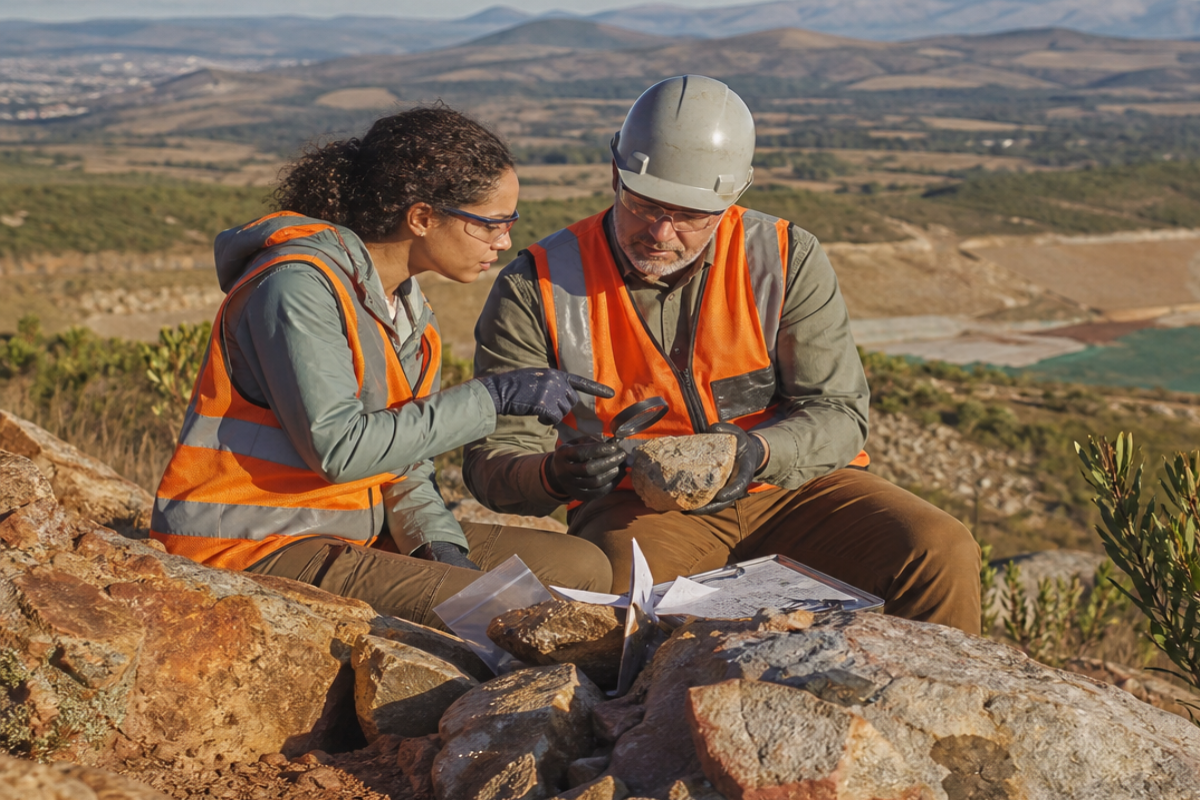 Detailed view relating to mineral resources